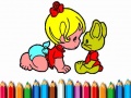 Laro BTS: Baby Girl Coloring