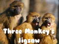 Laro Three Monkey's Jigsaw
