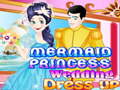 Laro Mermaid Princess Wedding Dress up