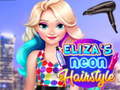 Laro Eliza's Neon Hairstyle