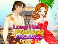 Laro Long Hair Princess Wedding Dress up
