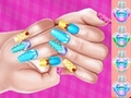 Laro Elsa Princess Theme Nail Art Diy