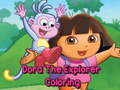 Laro Dora The Explorer Coloring