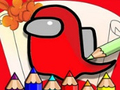 Laro Amoung Us Coloring Book