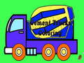 Laro Cement Trucks Coloring
