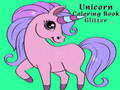 Laro Unicorn Coloring Book Glitter