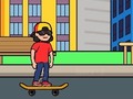 Laro Skateboard Wheelie