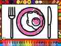 Laro Color and Decorate Dinner Plate