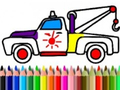 Laro Back To School: Truck Coloring Book