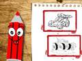 Laro Back To School Cars Coloring Book