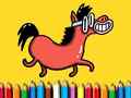 Laro Back To School: Pony Coloring Book