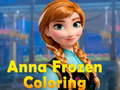 Laro Anna Frozen Coloring
