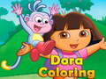 Laro Dora Coloring