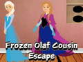 Laro Frozen Olaf Cousin Escape