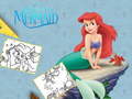 Laro The Little Mermaid Coloring Book