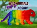 Laro Wild Animals Pop It Jigsaw