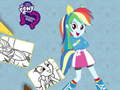 Laro Equestria Girls Coloring Book