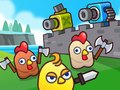 Laro Merge Cannon: Chicken Defense
