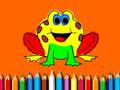 Laro Back To School: Frog Coloring Book