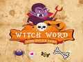 Laro Witch Word Halloween Puzzel Game