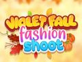 Laro Violet Fall Fashion Shoot