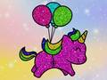 Laro Coloring Book Glittered Unicorns