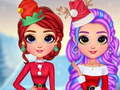Laro Rainbow Girls Christmas Outfits