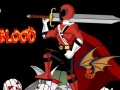 Laro Power Rangers Samurai Halloween Blood