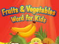 Laro Fruits and Vegetables Word for Kids