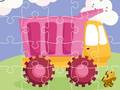 Laro Cute Kids Trucks Jigsaw