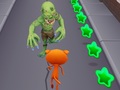 Laro Angry Cat Run Zombies Alley
