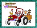 Laro Tractor Coloring Pages