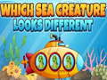 Laro Which Sea Creature Looks Different