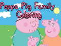 Laro Peppa Pig Family Coloring