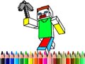Laro Back to School: Minecraft Coloring