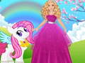 Laro Barbie and Pony Dressup