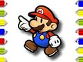 Laro Back To School  Mario Coloring