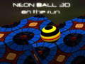 Laro Neon Ball 3d on the run