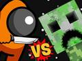 Laro Among vs Creeper
