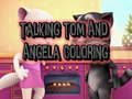 Laro Talking Tom and Angela Coloring