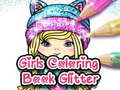 Laro Girls Coloring Book Glitter 