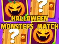 Laro Halloween Monsters Match