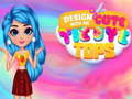 Laro Design With Me Cute Tie Dye Tops