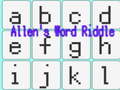 Laro Allen's Word Riddle