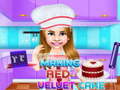 Laro Making Red Velvet Cake
