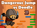 Laro Dangerous Jump vs Doodle Jump
