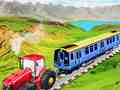 Laro Chained tractor towing train