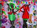 Laro Xmas shopping window