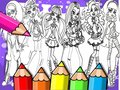 Laro Monster High Coloring Book