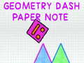 Laro Geometry Dash Paper Note
